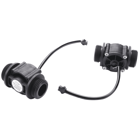 20PCS Water Flow Sensor Fuel Flow Meter Water Meter Sensor Flowmeter Water Sensor Counter Indicator FS400A G1 DN25