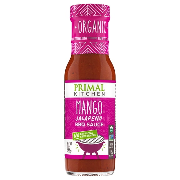 Primal Kitchen Organic Mango Jalapeno BBQ Sauce 9 oz