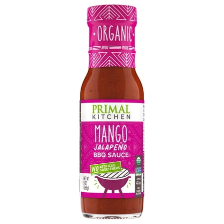 Primal Kitchen Organic Mango Jalapeno BBQ Sauce 9 oz