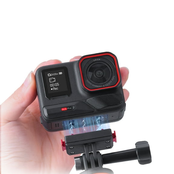 Quick Release Mount for Insta360 Ace Pro 2, Magnetic Camera Mounting Adapter, Mount Base, Cold Boot Expansion Adapter Accessories