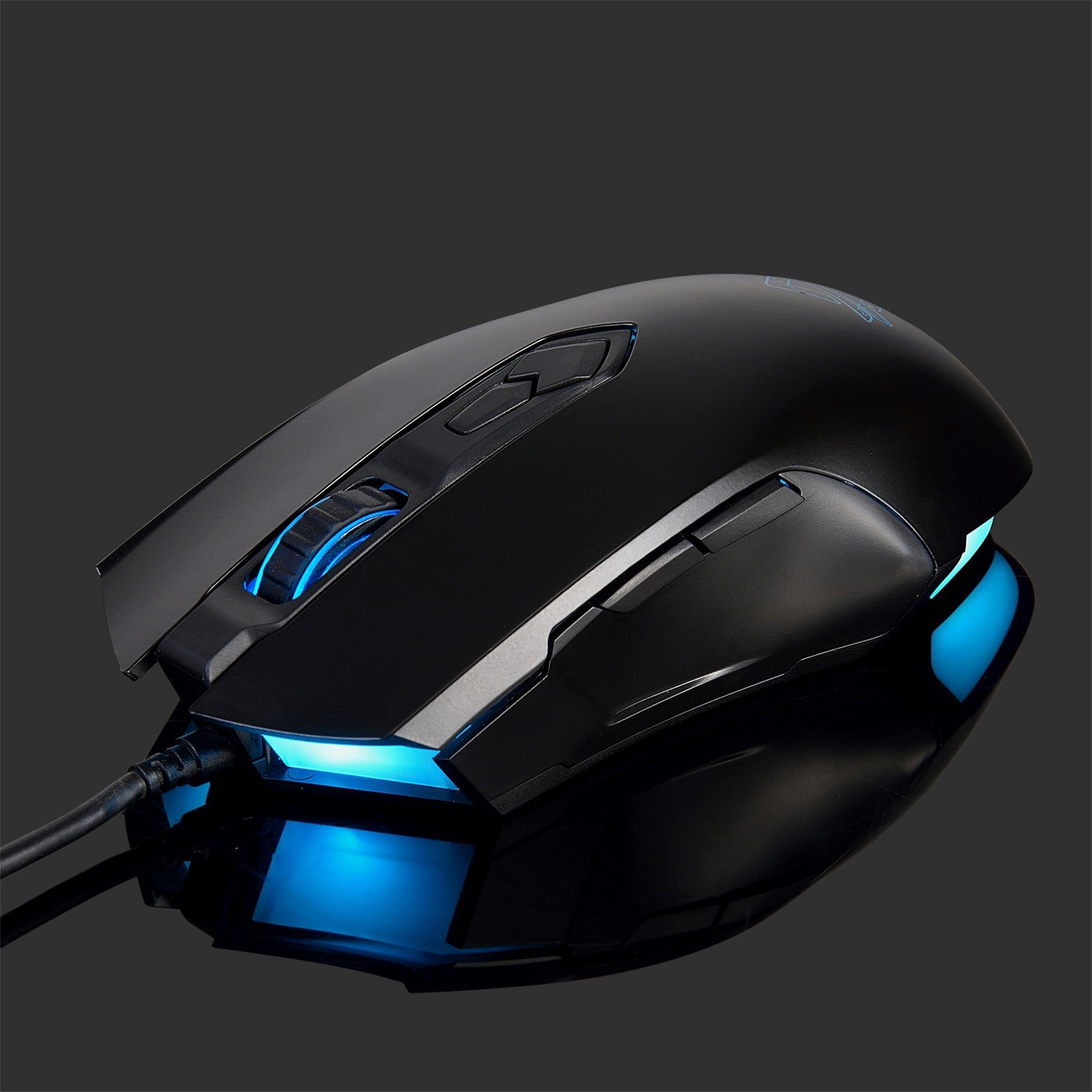 YZEGDCH Computer Mice AJ52 wired gaming mouse has 7 RGB backlight modes for computer notebooks,Multicolor
