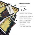 thumbnail image 5 of Lantern Press 1000 Piece Jigsaw Puzzle, Park City, Utah, Ride the Trails, Mountain Bike Scene, 5 of 5