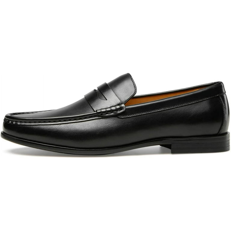 Journey West Mens Penny Loafers with Genuine Leather Business Dress Slip on Loafer Shoes for Men Black US 13 - Walmart.com Journey West Mens Penny Loafers with Genuine Leather Business Dress Slip on Loafer Shoes for Men Black US 13 - Walmart.com