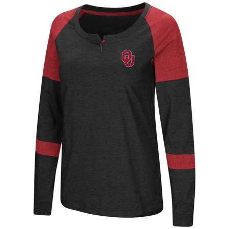 - University of Oklahoma Sooners Ladies Long Sleeve Raglan Dorothy Tee