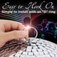 thumbnail image 3 of Disco Ball Youdepot, bola de espejo grande de 40 cm con anillo para colgar, 3 of 6