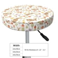 thumbnail image 4 of Gukieu Happy Easter Print Round Chair Cover, Dust-proof and Non-slip Bar Chair Protective Cover, Suitable for Bars, Restaurants, Offices-12 inch, 4 of 7