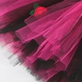 thumbnail image 4 of CONZONE Halloween Costume Dresses for Little Girls Strappy Hallowmas Skeleton Graphic Tulle Dress Funny Party Stage Dress Up Clothes, 4 of 8