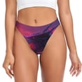 thumbnail image 1 of Balery Mystical Dragon Under Moon Tangas de Algodón para Mujer con Estampado – Ropa Interior Sexy, Transpirable, G-string-XX-Large, 1 of 6