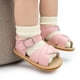 thumbnail image 3 of Sandalia De Cuero PU Para Niños Con Postes Antideslizantes Suela Flexible Para Recién Nacidos/Bebés/0-18 Meses, 3 of 4