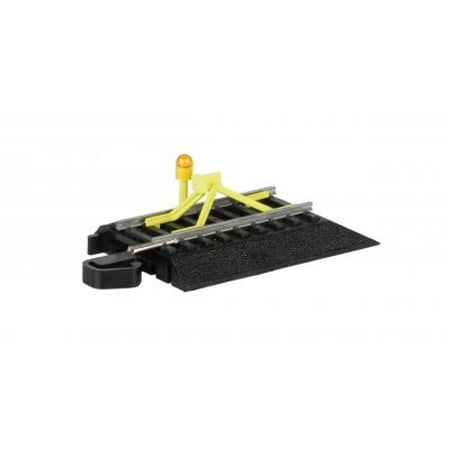 HO EZ Track Steel Bumper Track w/Flashing LED