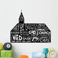 thumbnail image 1 of Religious Church Word Cloud Wall Decal Wallmonkeys Peel and Stick Graphics (48 in W x 39 in H) WM502554, 1 of 4