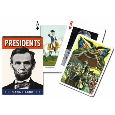 Piatnik Presidents of the United States Single Deck Austrian Playing Cards