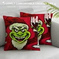 thumbnail image 3 of PHYHOO 2024 Merry Christmas Decorative Throw Pillow Covers, Xmas Tree Snowflakes Gifts Home Decoration, Winter Holiday Cushion Case for Sofa Couch Decor Linen White, 3 of 5