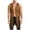 #121-Khaki, variant on Donemore Men's Fashion Solid Color Sleeveless Fringe Mid-Length Buttonless Vest Cardigan Round Neck Tank Top - Trendy Casual Stylish Design