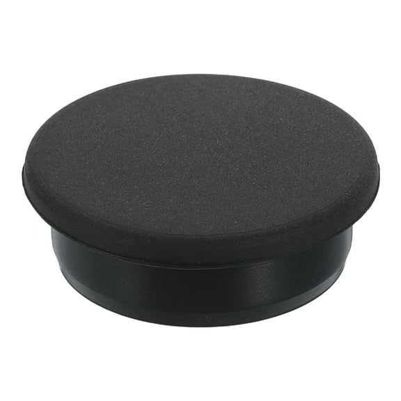 Silicone Hole Plug, Waterproof Round Rubber Stoppers Bottle Seal Plugs Tube Pipe End Caps for 38mm/1.5" Hole for for Bathtub Bottle, Black
