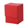 thumbnail image 2 of TISHITA Trading Card Deck Box Deck Case for Card Trading Card Red, 2 of 8