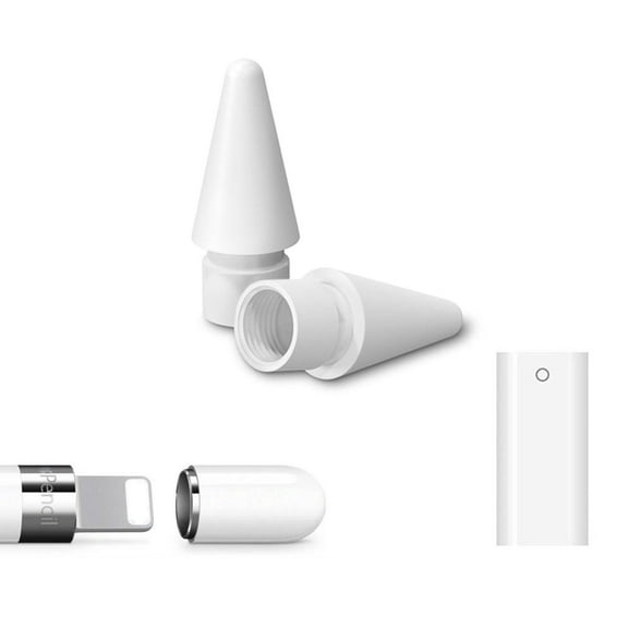 LNGOOR Replacement Ipencil Magnetic Replacement Caps   Charging Adapter for Apple Pencil Compatible for Apple Pencil Protector Cap and Charger Convertor Apple Pencil