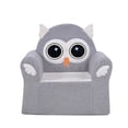 thumbnail image 1 of Little Loungers Kids Plush Chair - Owl, 1 of 1