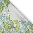 thumbnail image 4 of Ambesonne Leaves Grommet Curtain Single Panel, Ornate Doodle Birds, 50"x60", Charcoal Grey Pale Green, 4 of 5