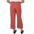 thumbnail image 2 of Alfred Dunner Womens Wide Leg Pull-On Ankle Pant, 2 of 4