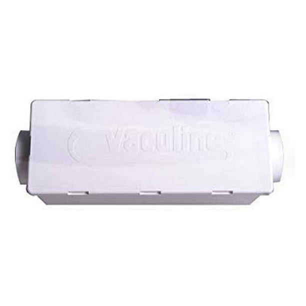 Replacement Part For Beam Central Vacuum One PVC Exhaust Muffler for All 2" PVC Vacuflo Nutone