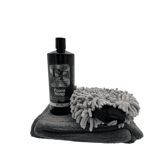 BLACKFIRE CAR WASH & DRY ESSENTIALS COMBO