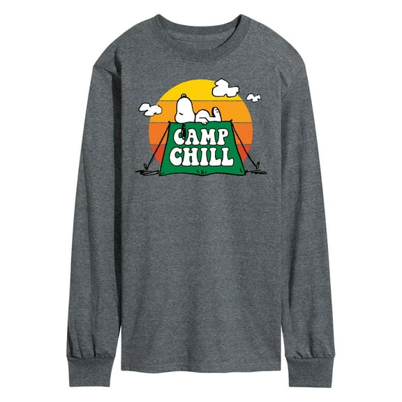 Peanuts - Camp Chill - Men's Long Sleeve T-Shirt
