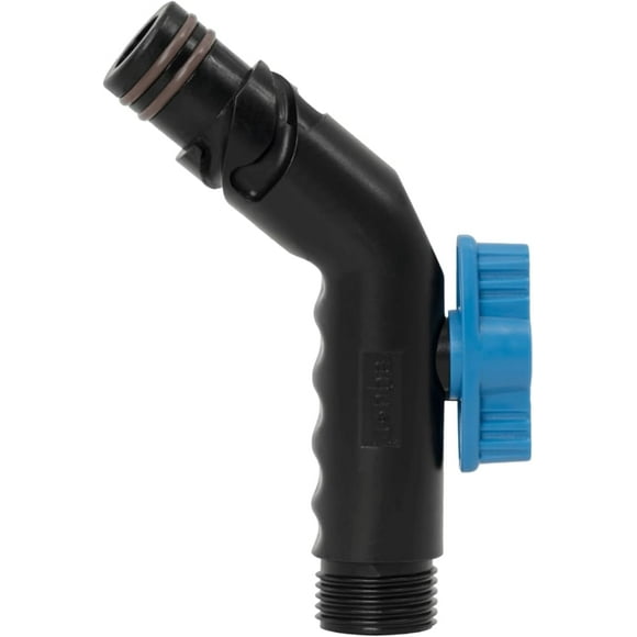 shiyou-Removable Faucet Hose Connector, Attachable Hose Bib for Outdoor Faucet, Low Friction, Quick Connect, and High Wear Resistance Exterior Water Spigot, Slate Gray