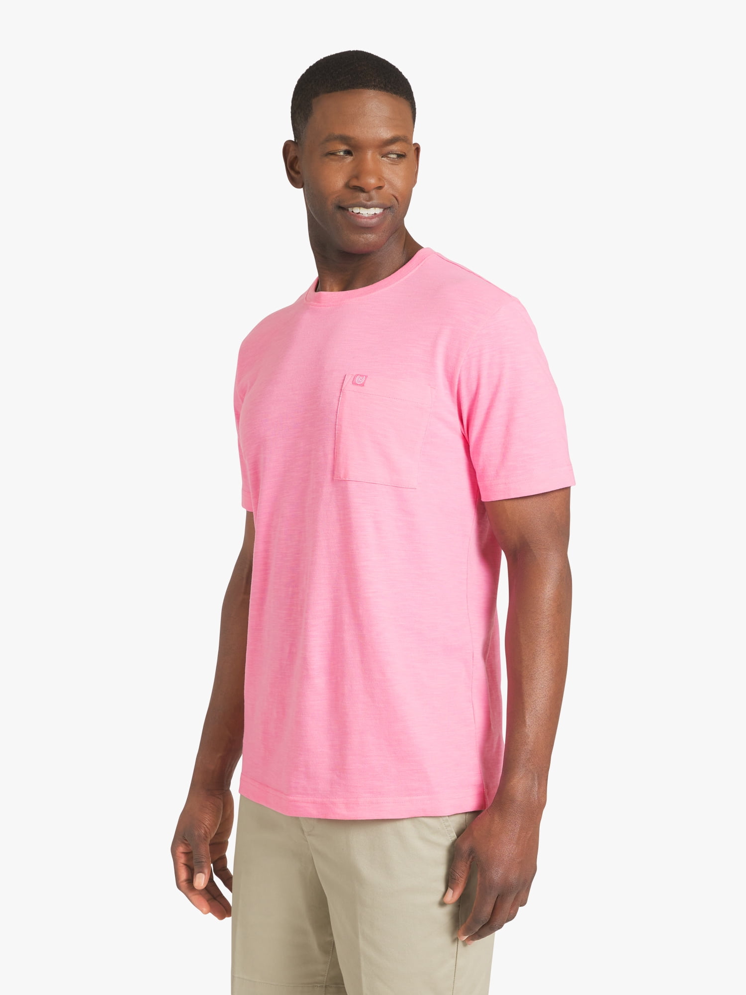 Chaps Men's & Big Men's Short Sleeve Slub Pocket T-Shirt, Sizes S-3XL