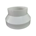 thumbnail image 2 of Reductor de conducto duradero para sistema de ventilación, adaptador de tubería, conector de conducto 200 a 150 mm, 2 of 7