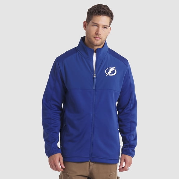 Men's Fanatics Blue Tampa Bay Lightning Authentic Pro Rink Full-Zip Jacket