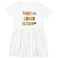 thumbnail image 3 of Inktastic Thankful Loved Blessed Girls Toddler Dress, 3 of 5