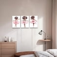 thumbnail image 5 of ZHONGYUTONG Ballerina Pictures Wall Art Ballet Canvas Little Girl Pictures Dancer Art Prints 3 Piece Pink Decor for Girls Room Bedroom (20.00" x 28.00" x 3PCS), 5 of 6