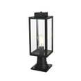 thumbnail image 2 of Elegant Lighting Hilton 7 inch Outdoor Pendant in Black, 2 of 7