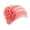 Watermelon red, variant on Head Scarf for Women's Hair Women's Soft Monochrome Side Applique Flower Hijab Hat Muslim Baotou Hat Beanie for Women White one Size