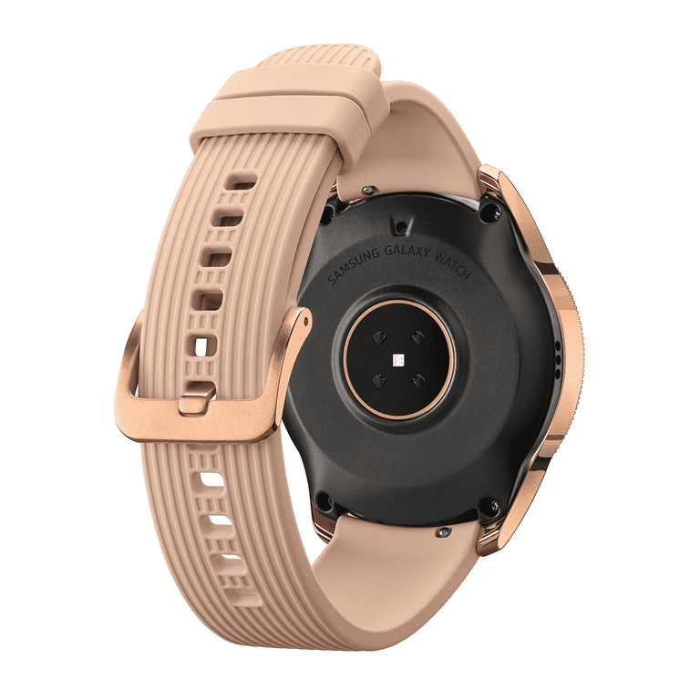 pasta dyd Tilbageholdelse SAMSUNG Galaxy Watch - Bluetooth Smart Watch (42 mm) - Rose Gold - SM-R810NZDAXAR  - Walmart.com