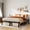 Black-16 INCH, variant on 16 Inch Queen Metal Bed Frame – Heavy Duty Platform Bed Frame 800Lbs Load Capacity, Noise Free, No Box Spring Needed, Tool-Free Assembly with Reinforced Slats Support & Screws Included
