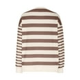 thumbnail image 6 of Ruyang Sweatshirts for Women Crewneck Long Sleeve Striped Tops Lightweight Fashion 2024 Women Clothes Pullover Tops, 6 of 8
