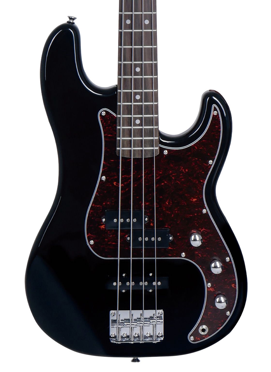 Tagima TW 65-BK-DF/TT Electric Bass Guitar - Black