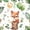 Green 04, variant on Erosebridal Watercolor Cute Panda Zipper Twin Comforter Sets with Fitted Sheet and 2 Pillowcases for Boys Girls, Green Tropical Leaf Zipper Bedding Set, Stars Reversible, 4 Pieces