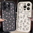 thumbnail image 2 of Rose Flower Bowknot Matte Phone Case for Xiaomi POCO X6 X5 X4 GT F3 F4 F5 M6 Pro X3 NFC Mi 13T 12T 11T 13 12 11 Lite 5G NE Cover, 2 of 5