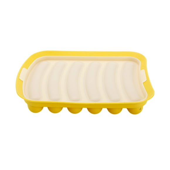 Visland Silicone Sausage Mold Non-Stick Easy to Clean Baby Supplements And Steamed Meat Intestines for Healthy And Fun Food Making