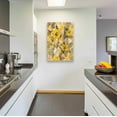 thumbnail image 3 of Epic Art 'Yellow Floral I' by Silvia Vassileva, Acrylic Glass Wall Art, 24"x36", 3 of 3