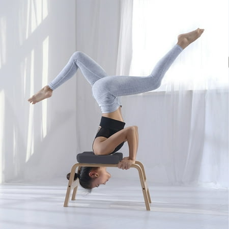 LeKing Yoga Stool Yoga Headstand Bench Yoga Inversion Chair Stool