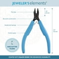 thumbnail image 2 of The Beadsmith Side Cutter Pliers - Jeweler’s Elements - 4.5 Inches (110 mm) Black Oxide Coated Jewelry-making Tool for Cutting Soft Craft Wire, 2 of 6