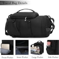 thumbnail image 5 of Gynky Duffel Bag 4 in 1 Travel Backpack Weekender Bags for Women Gym Bag with Shoe and Wet Compartment Carry On Dance Bag, 5 of 7