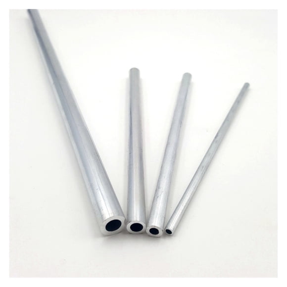 1Pcs 2mm-6.2mm ID 7mm-7.8mm OD 6061/6063 Aluminum tube alloy Hollow AL hard pipe bolt 300mm Length ,Strong Fixing Force