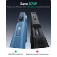 thumbnail image 3 of Funda de teléfono ESR para iPhone 16 con soporte, MagSafe, azul claro, 3 of 8