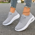 thumbnail image 4 of Women's Walking Shoes Lightweight Breathable Knit Mesh Casual Sneakers, 4 of 4