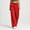Red, variant on Vrorvz Womens Cargo Pant Drawstring Elastic Waist Trouser Straight Leg Loose Pants Outdoor Hiking Cargos